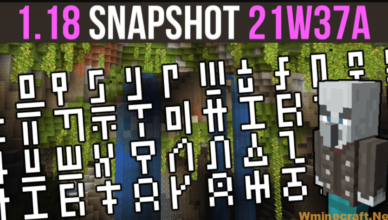 minecraft 1 18 snapshot 21w37a a new and exciting update
