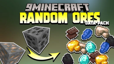 minecraft but all ores are random data pack 1 17 1 random ores