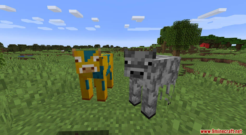 Minecraft But Cows Make Ore Data Pack Screenshots (2)