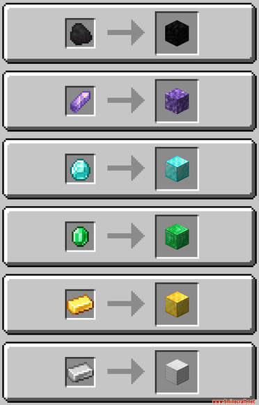 Minecraft But Cut Ores To Block Data Pack Crafting Recipes (1)