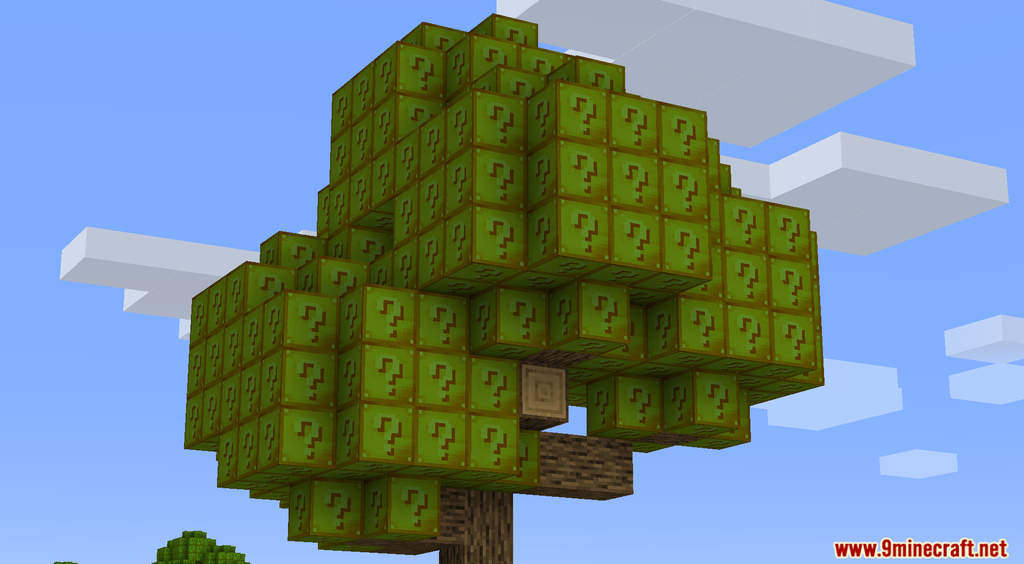 Minecraft But Trees Grow Lucky Block Data Pack Screenshots (1)