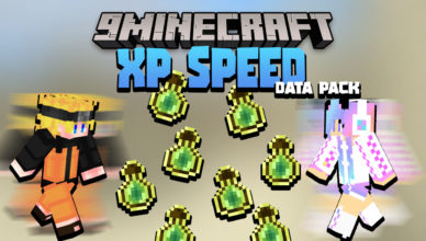 minecraft but xp equals speed data pack 1 17 1 1 16 5 lightning fast