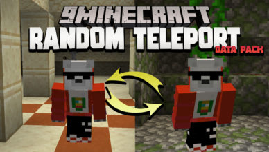 minecraft but you are randomly teleported every 60 seconds data pack 1 17 1 1 16 5 fun challenge