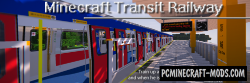 Minecraft Transit Railway - Mech, Decor Mod For 1.17.1, 1.16.5, 1.12.2
