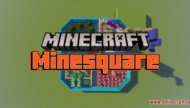minesquare map 1 17 1 for minecraft