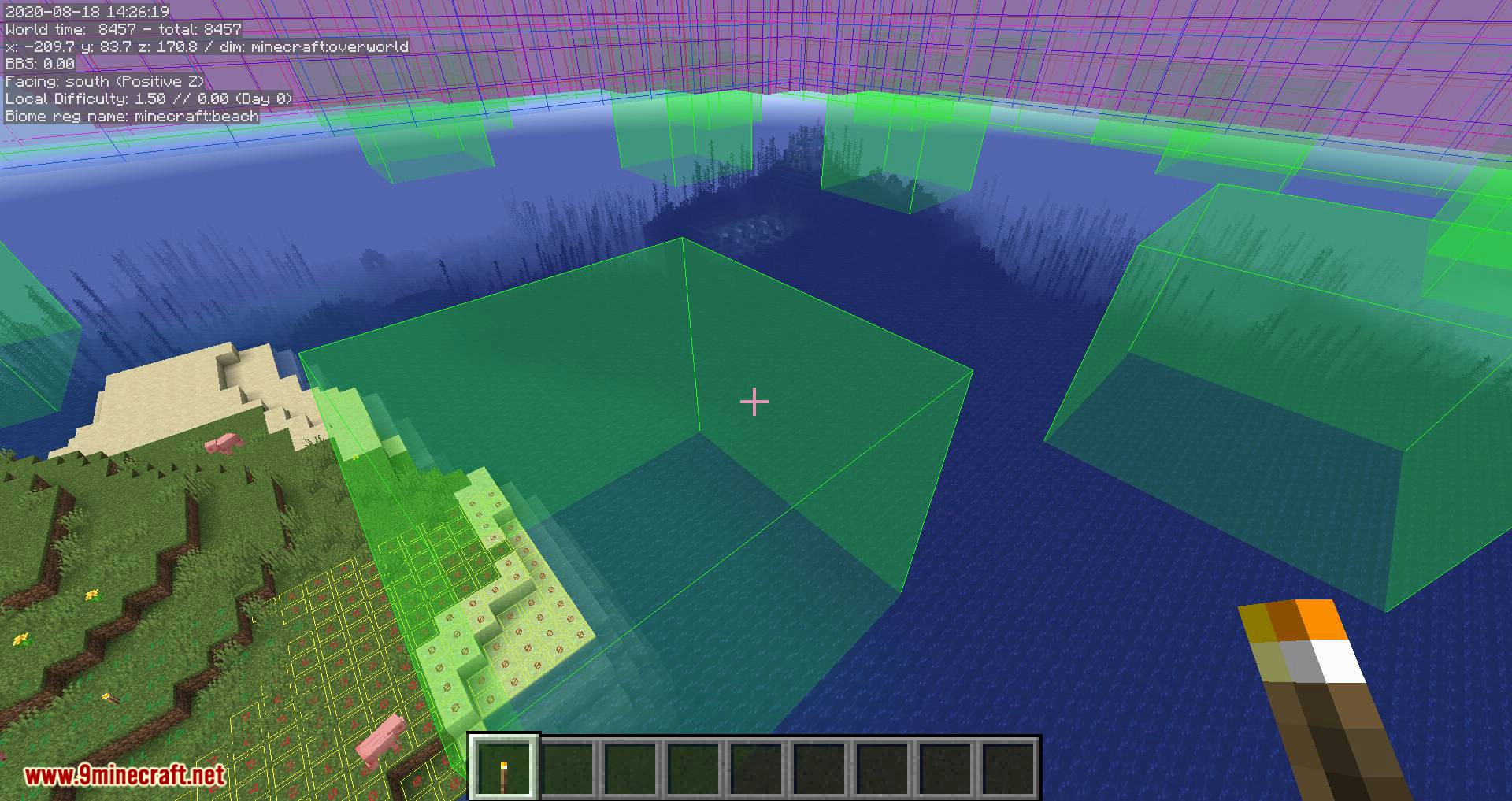 MiniHUD mod for minecraft 09