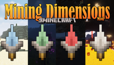 mining dimensions mod 1 17 1 dimension that players can freely mine