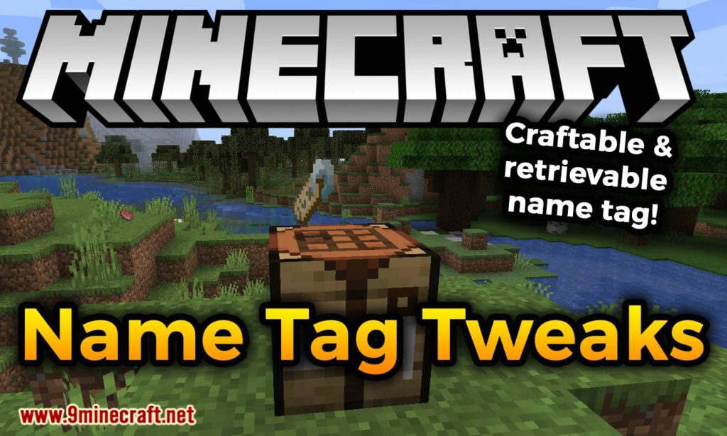 Name Tweaks Mod 1 17 1 1 16 5 Craftable Retrievable Nametag Minecraft