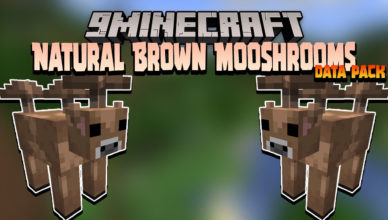 natural brown mooshrooms data pack 1 17 1 natural spawn