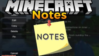 notes mod 1 17 1 1 16 5 in game notepad
