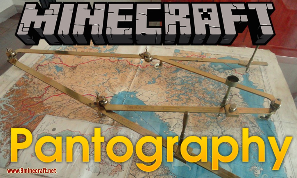 Pantography mod for minecraft logo