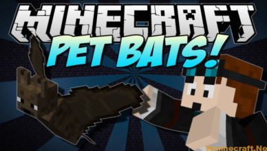 pet bat mod 1 14 4 how to raise bats and buff movement speed of fighting players