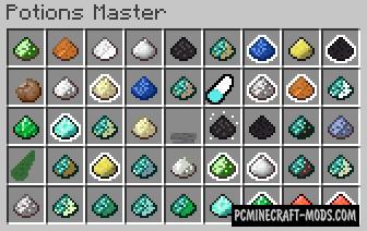 Potions Master - Magic Mod Minecraft 1.17.1, 1.16.5, 1.14.4