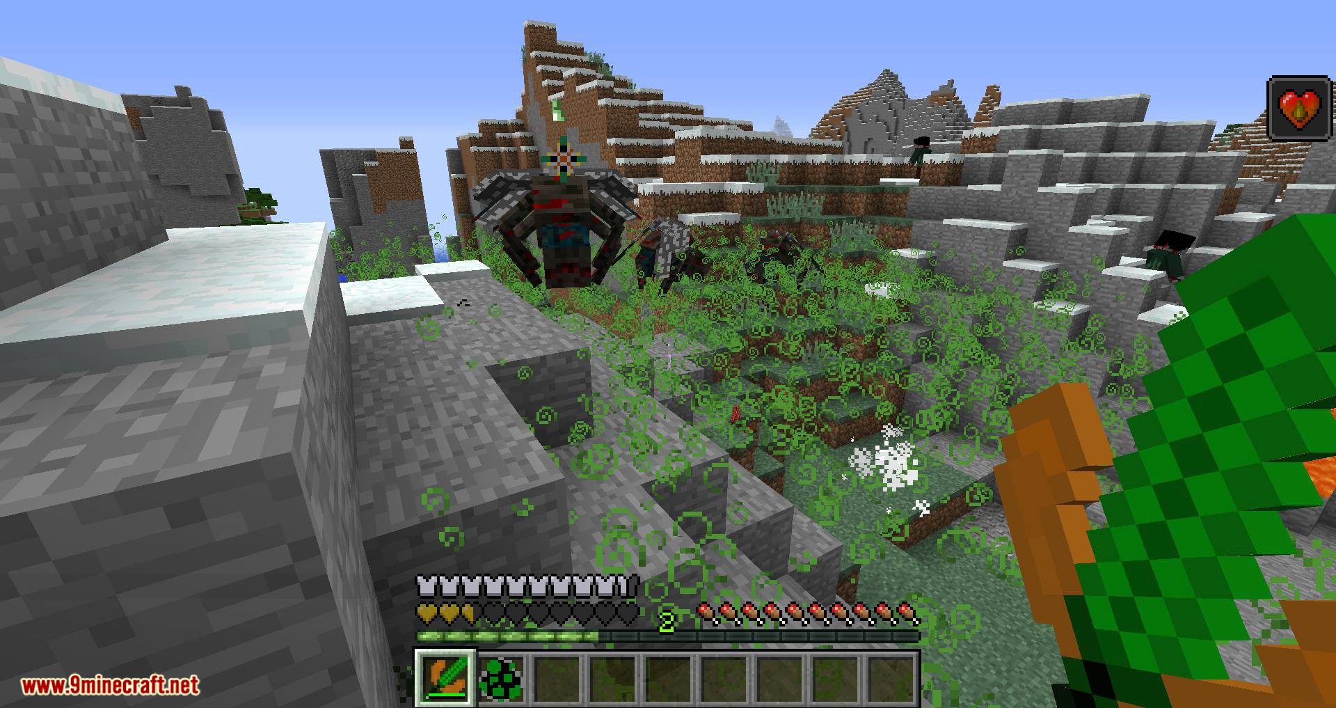 Scape and Run Parasites mod for minecraft 09