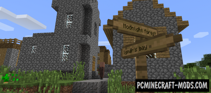 Signpost - Decorative, Info Mod For Minecraft 1.17.1, 1.16.5, 1.12.2