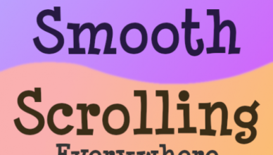 smooth scrolling everywhere tweak mod for 1 17 1 1 16 5 1 12 2