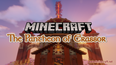 the pantheon of erassor map 1 17 1 for minecraft