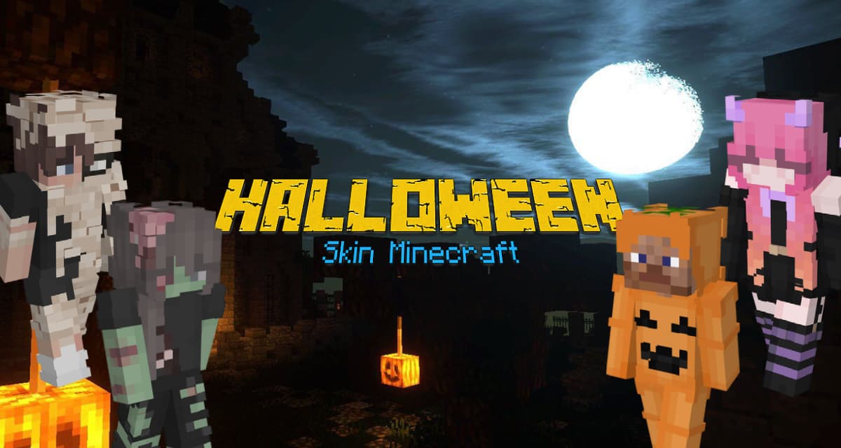 skin minecraft halloween