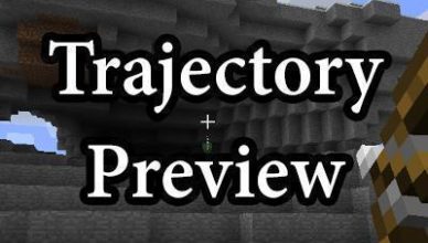 trajectory preview tweak mod for minecraft 1 16 5 1 12 2