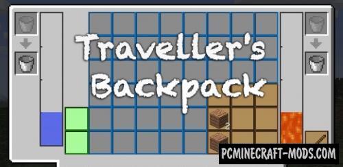 Traveller's Backpack - Adv Mod For Minecraft 1.17.1, 1.16.5, 1.12.2