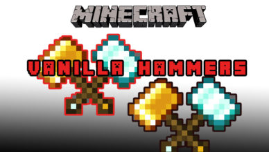 vanilla hammers mod for minecraft 1 17 1 1 16 5 1 16 3 1 15 2