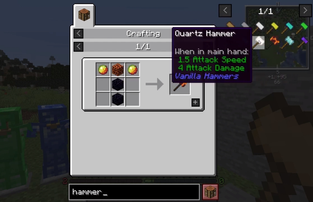 Vanilla hammers mod 9