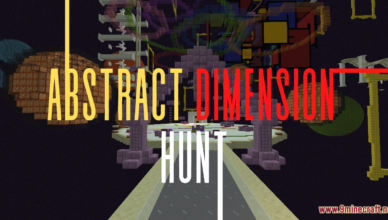 abstract dimension hunt map 1 17 1 for minecraft