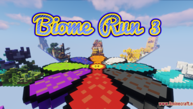 biome run 3 map 1 17 1 for minecraft