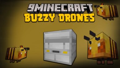 buzzy drones mod 1 17 1 1 16 5 automatic drones bees