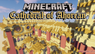 cathedral of ahorean map 1 17 1 for minecraft