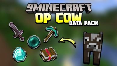 cow drop op loot data pack 1 17 1 op cow