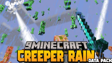 creeper rain data pack 1 17 1 1 16 5 raining creeper challenge