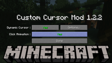 cursor mod 1 17 1 1 16 5 change your in game cursor