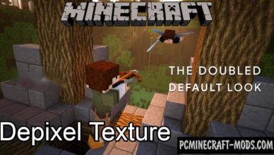 depixel 32x 3d pvp texture pack for minecraft 1 18 1 17 1