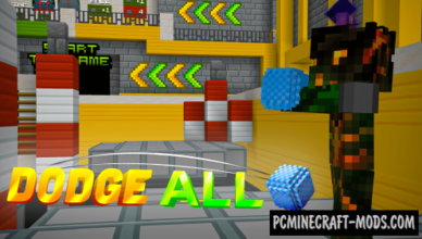 dodge all map for minecraft