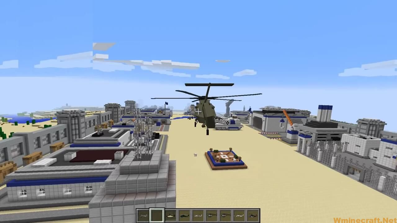 mc helicopter mod screenshot 2