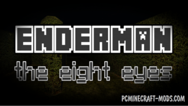 enderman the eight eyes map for minecraft