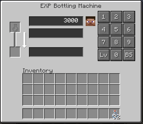 EXP Bottling mod for minecraft 01