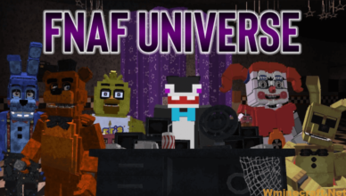 five nights at freddys universe mod 1 12 2 1 7 10 add the original fnaf games to minecraft