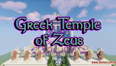 greek temple of zeus map 1 17 1 for minecraft