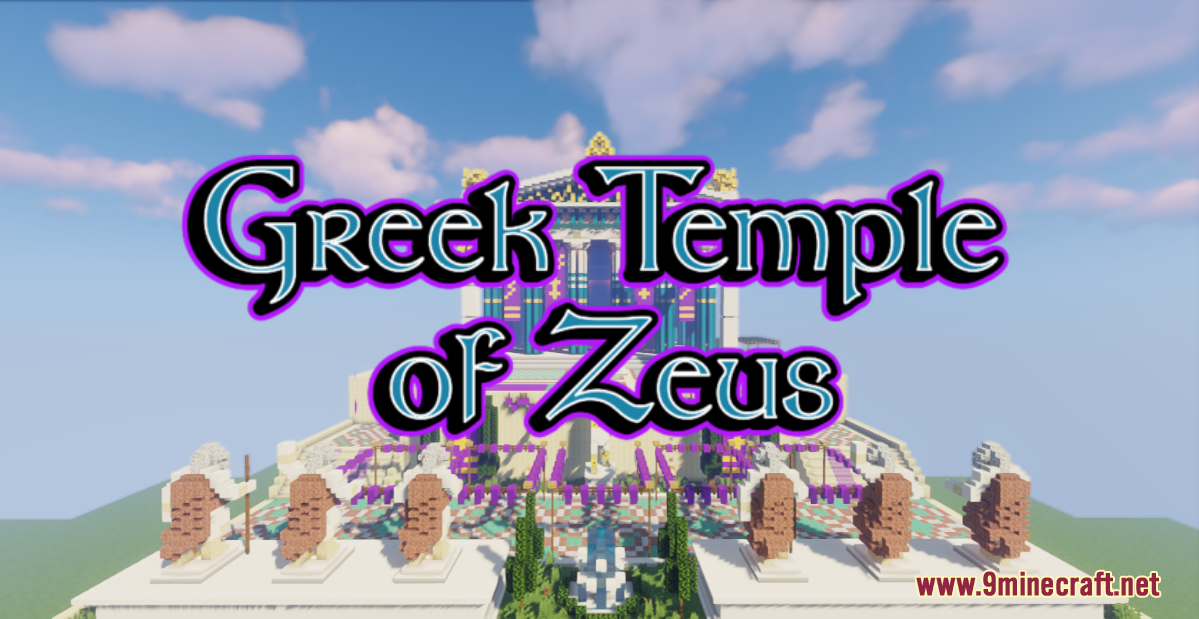 Greek Temple of Zeus Map