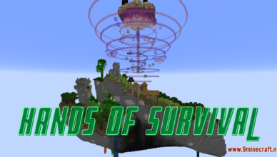 hands of survival map 1 17 1 for minecraft