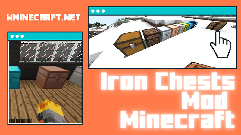 Iron Chests Mod banner