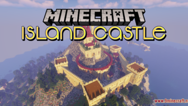 island castle map 1 17 1 for minecraft