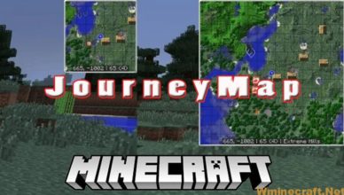 journey map mod 1 17 1 1 16 5 for minecraft minimap radar type map