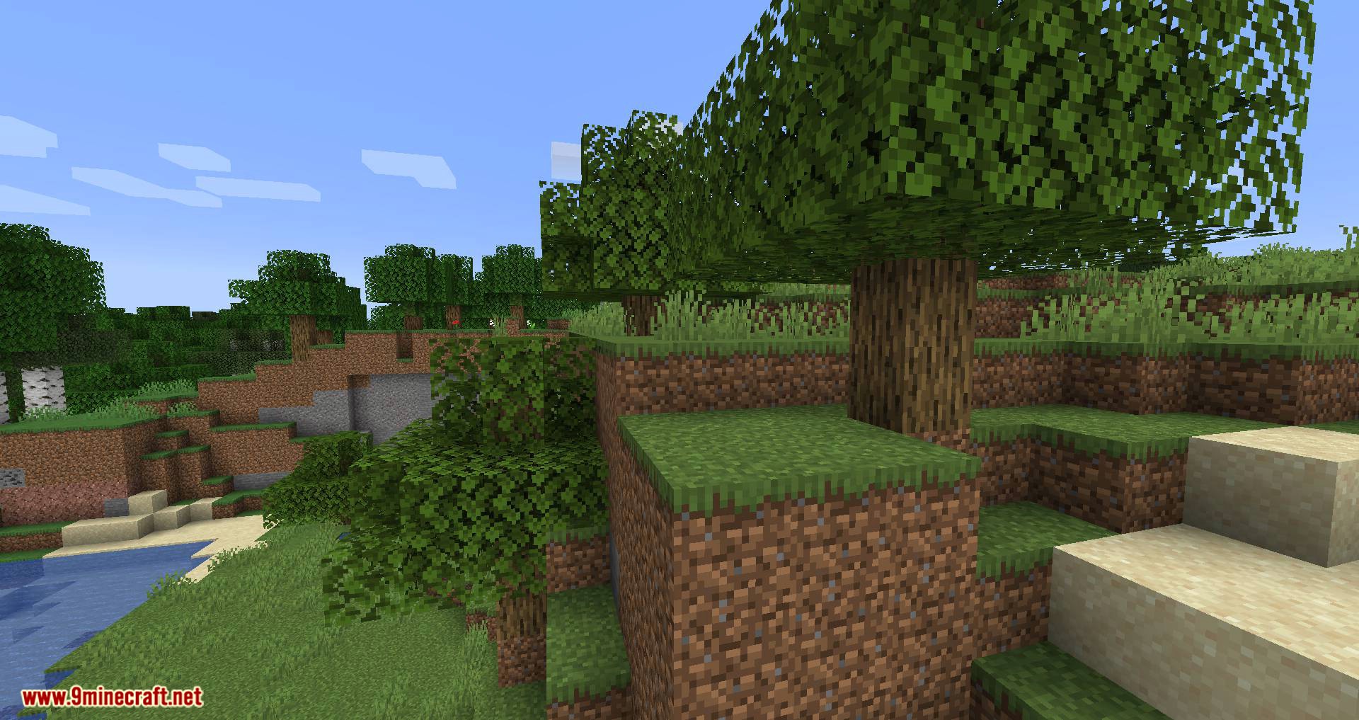 Leaf Decay mod for minecraft 01