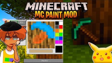 mc paint mod 1 16 5 1 15 2 draw decorate creative blocks for minecraft