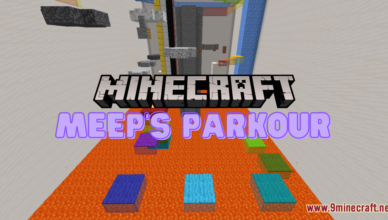 meeps parkour map 1 17 1 for minecraft
