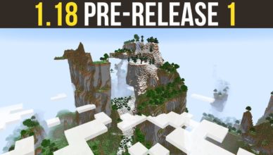 minecraft 1 18 pre release 1 the return of amplified