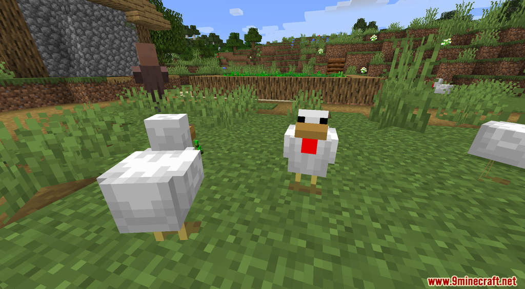 Minecraft But Chickens Are OP Data Pack Screenshots (1)